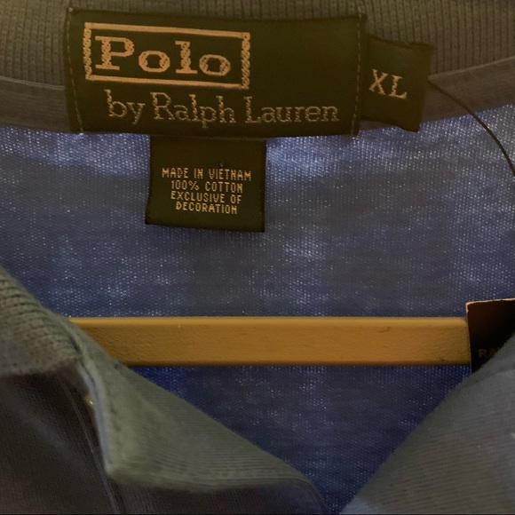 Polo Ralph Lauren Men’s Blue Polo XL, New With Tags - Picture 5 of 8